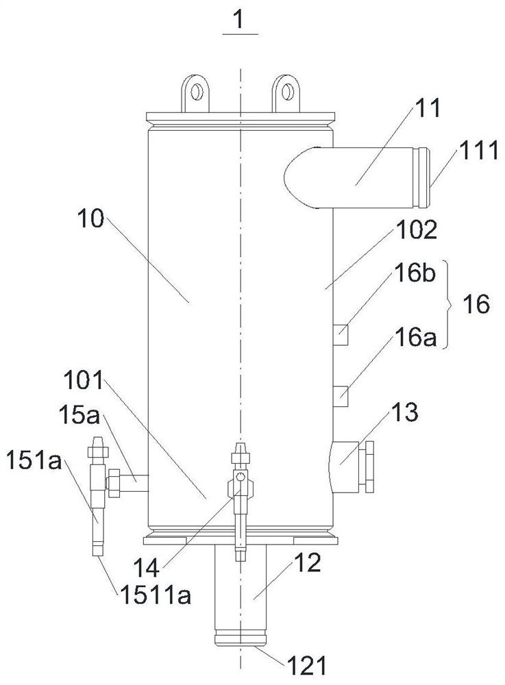 Oil separator, oil return system and refrigerating system