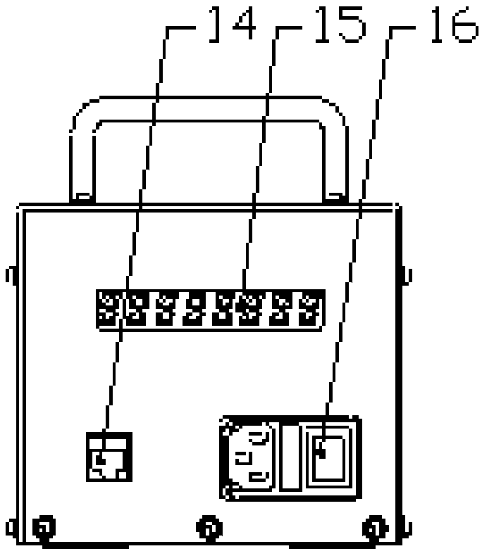 Adjustable phase shifter being controllable by software