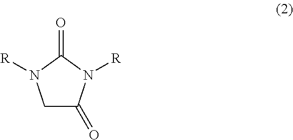 Process for preparing imidazolidin-2,4-dione compound and method for acquiring solid state 4,5-dihydroxy-2-imidazolidinone compound