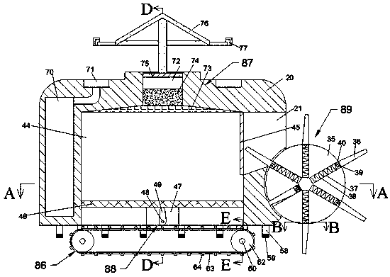 Agricultural straw recycling burner