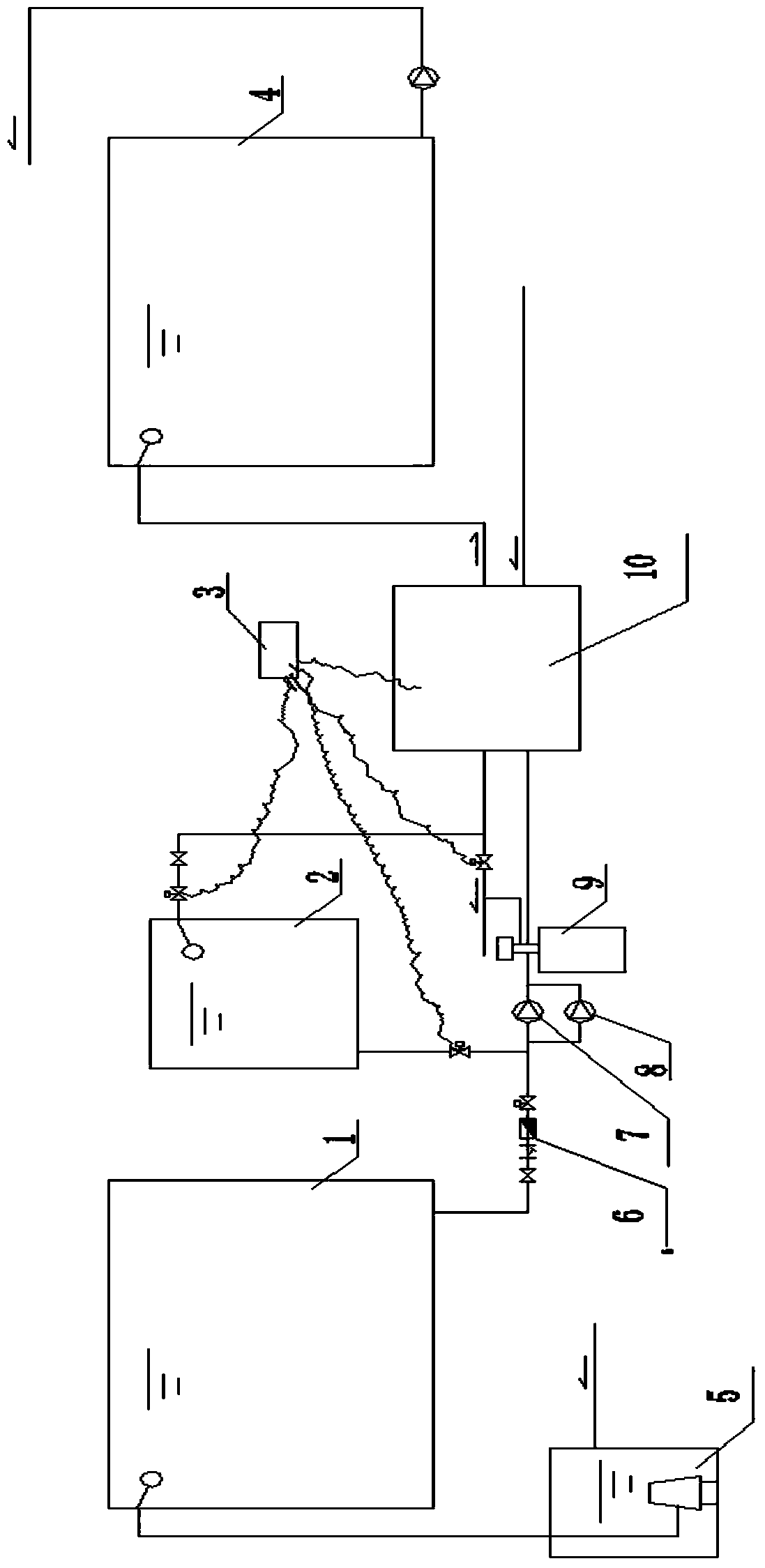 Control method of combined heat recovery system of water source heat pump and plate heat exchanger