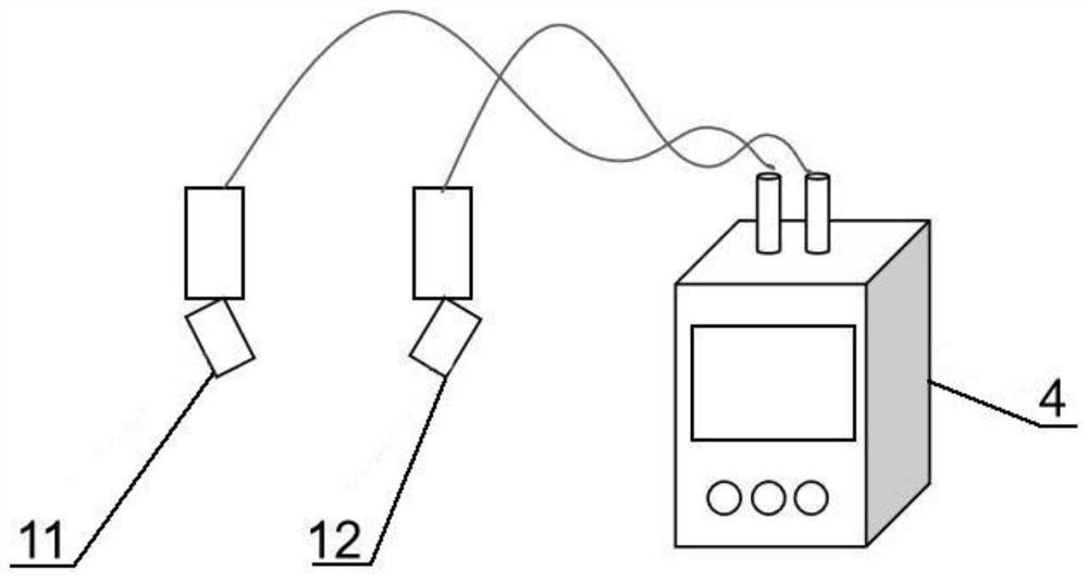 Aircraft deformation scanning detection equipment and detection method