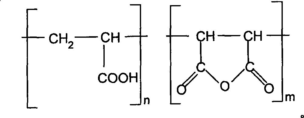 Environment protection type reactive dye color fixing liquid alkali