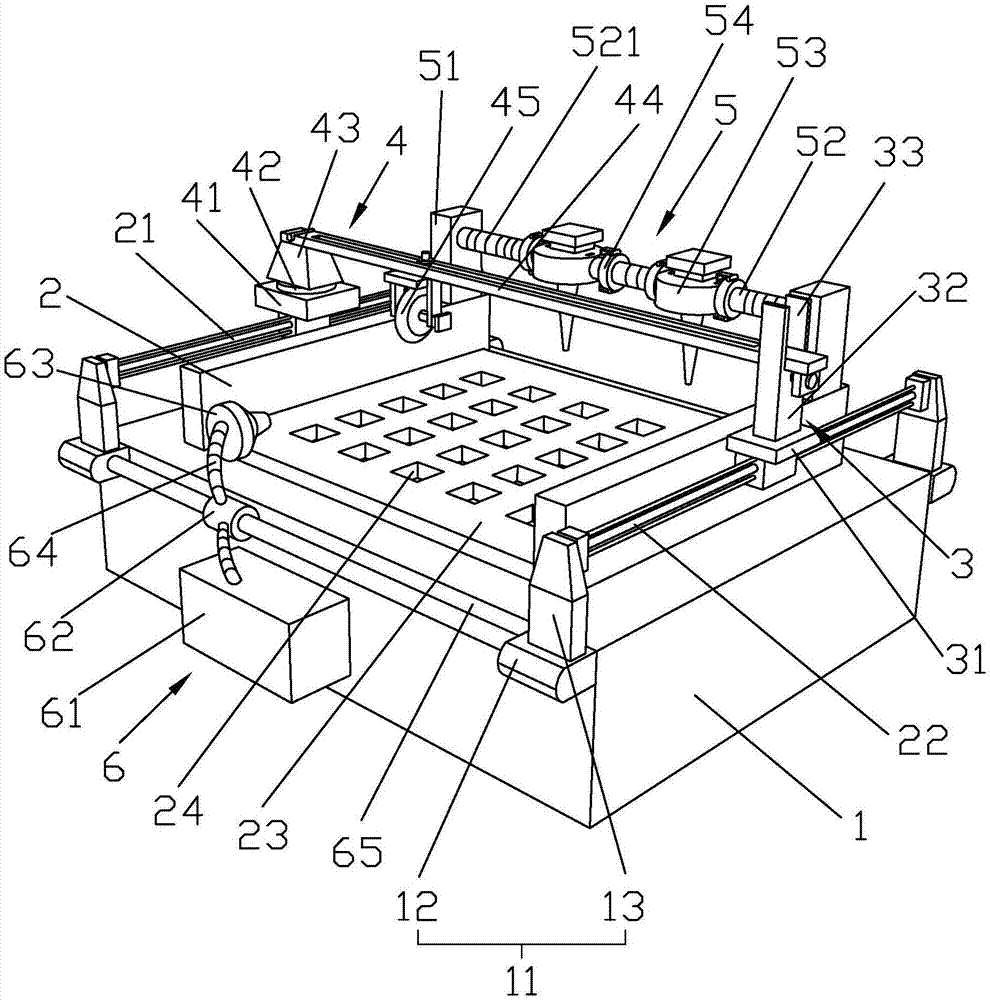 Multifunctional processing equipment for hollow glass