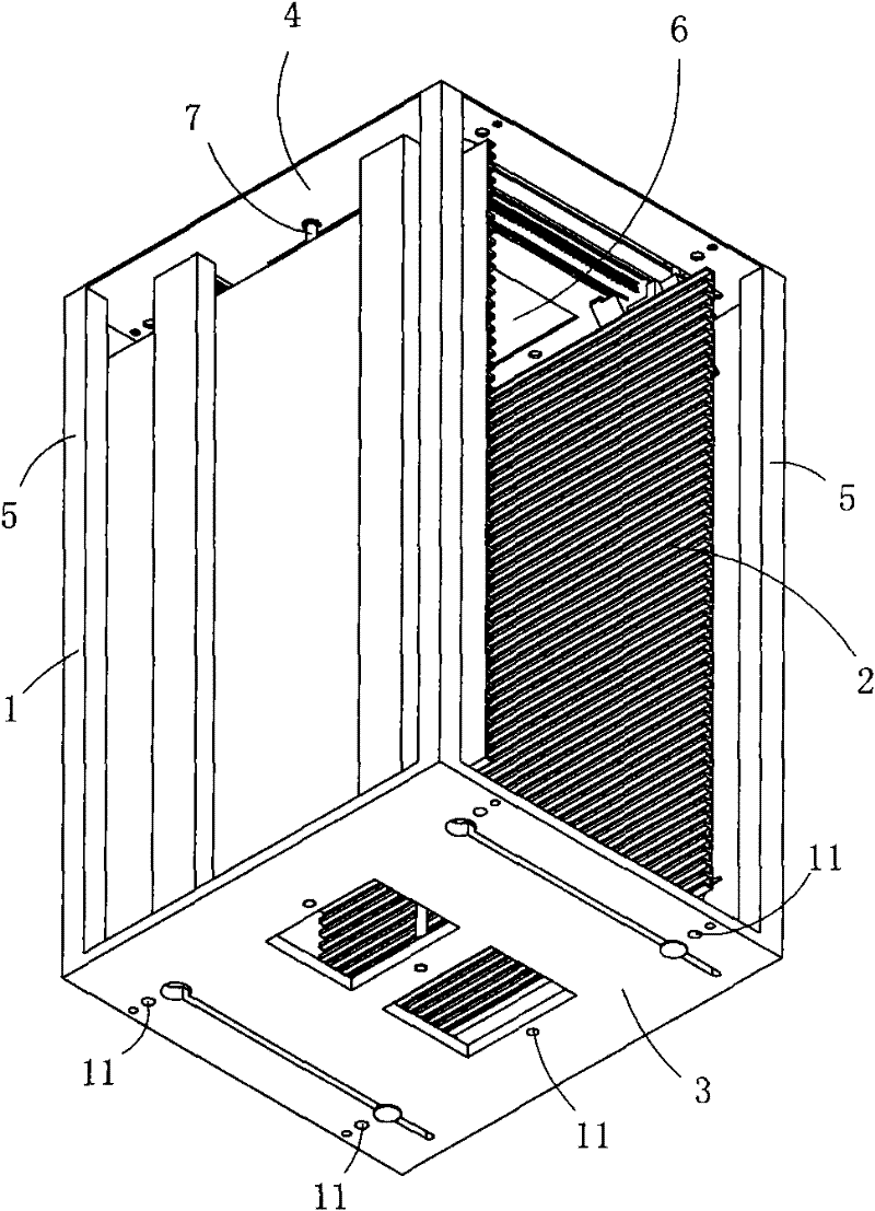 Antistatic collection box for circuit board