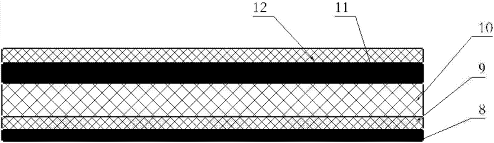 Composite missile launching canister and preparation method thereof