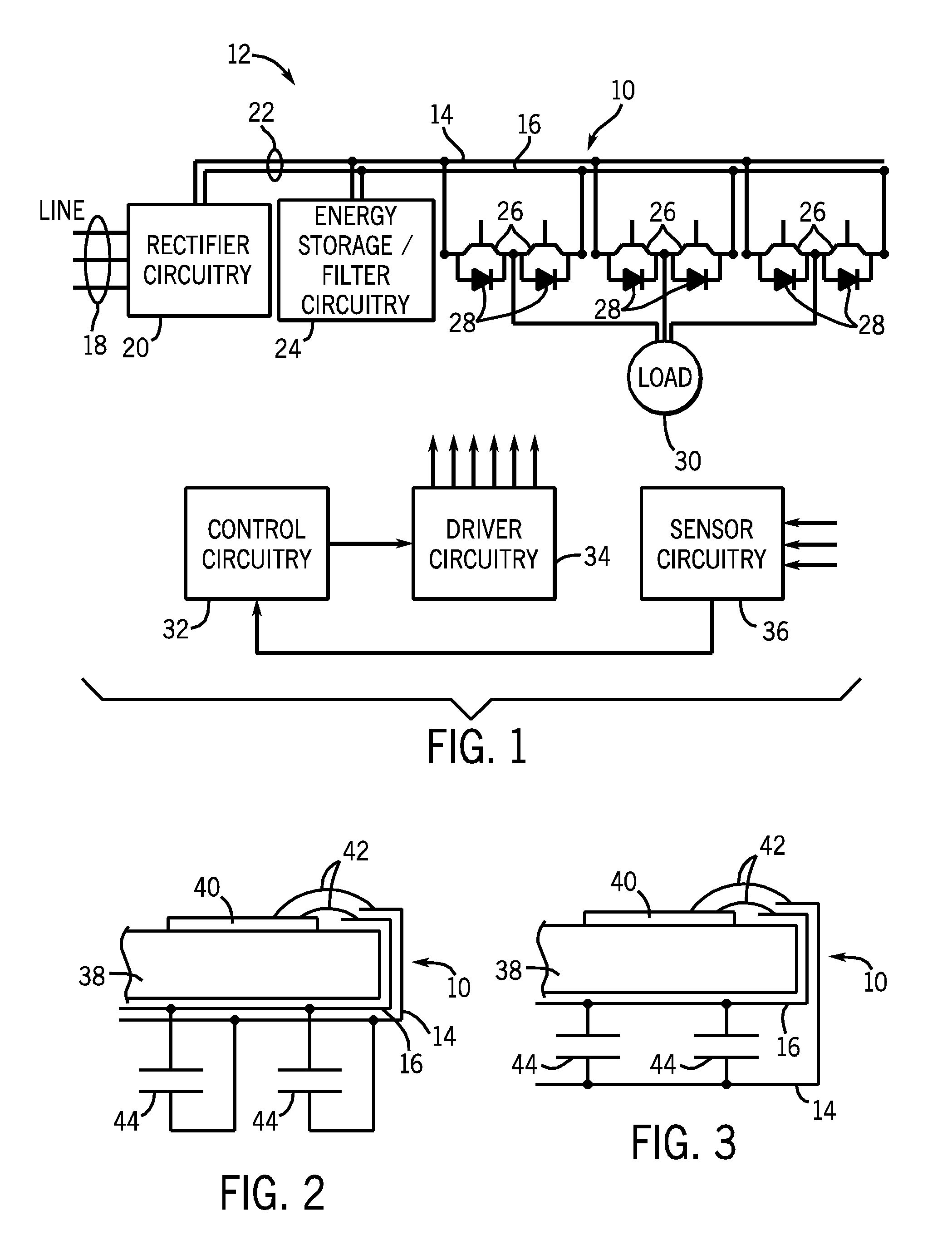 Power electronic switching device with laminated bus