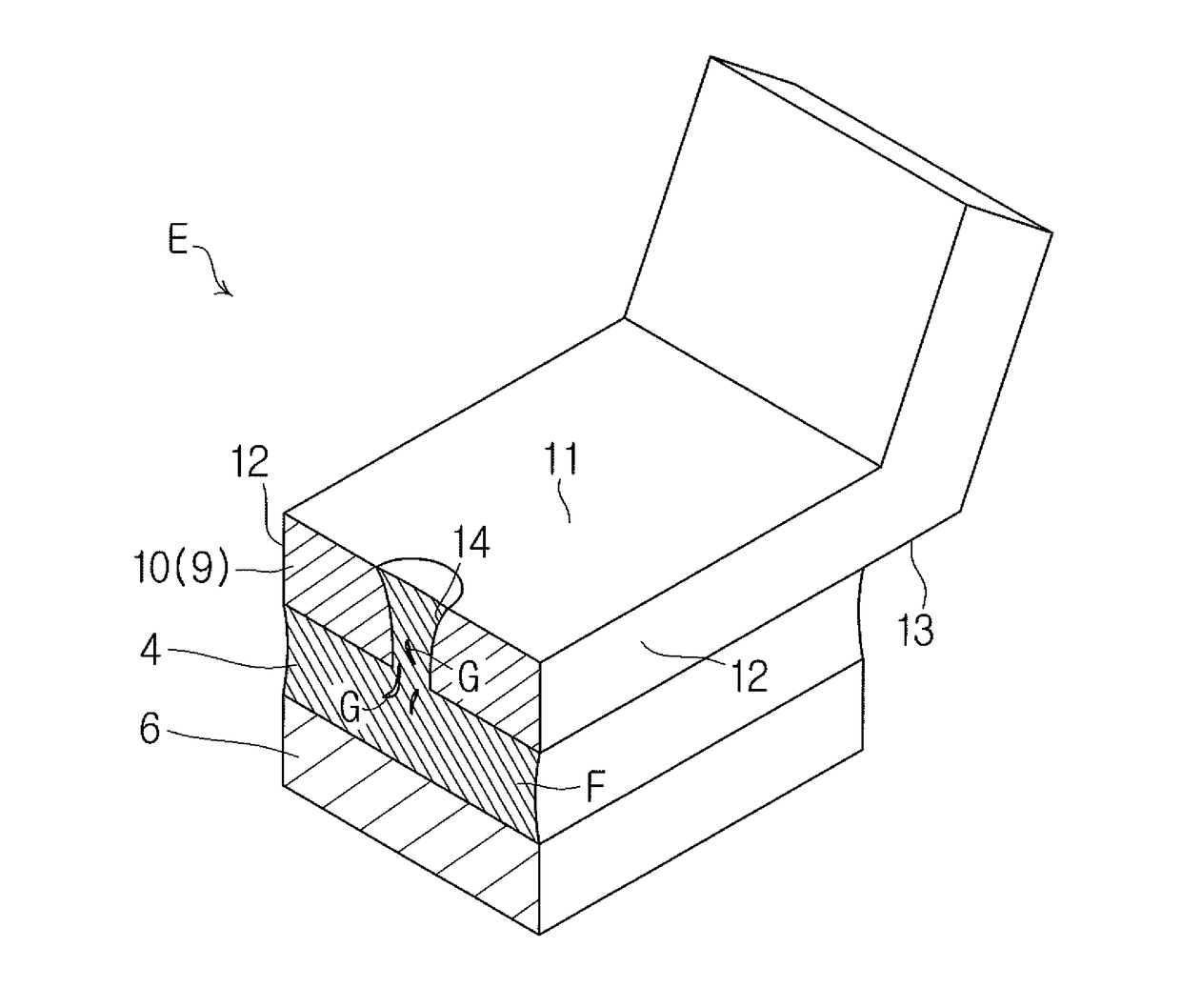 Fixing structure and fixing method