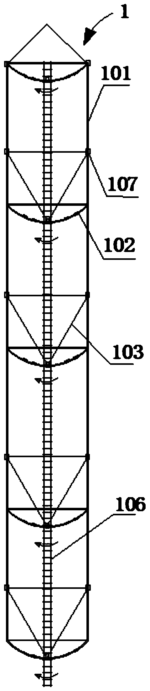 Corner guide rail bracket shifting device and corner guide rail bracket shifting mounting method