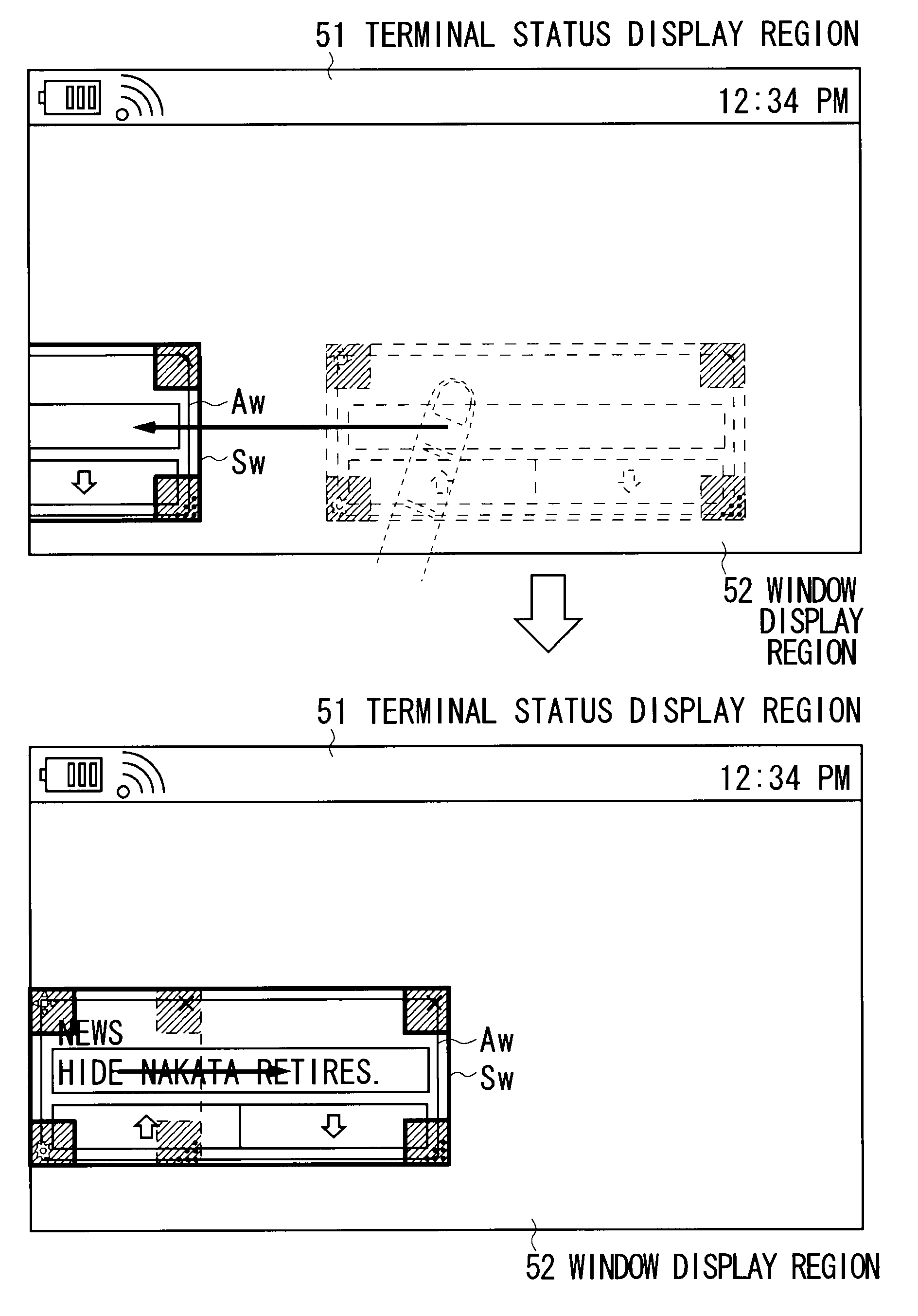 Information processing apparatus, display control method and display control program