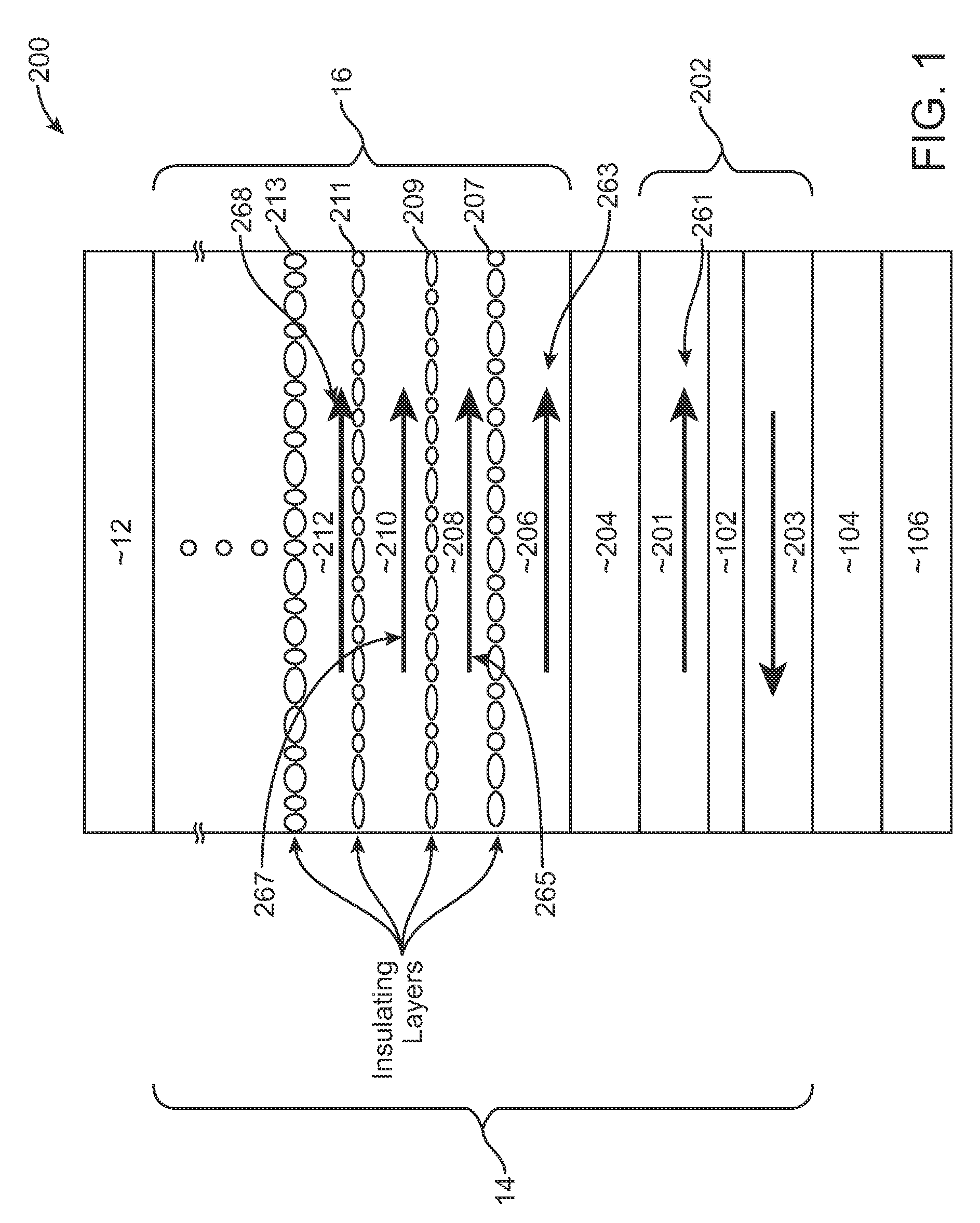 Spin-transfer torque magnetic random access memory (STTMRAM) with laminated free layer