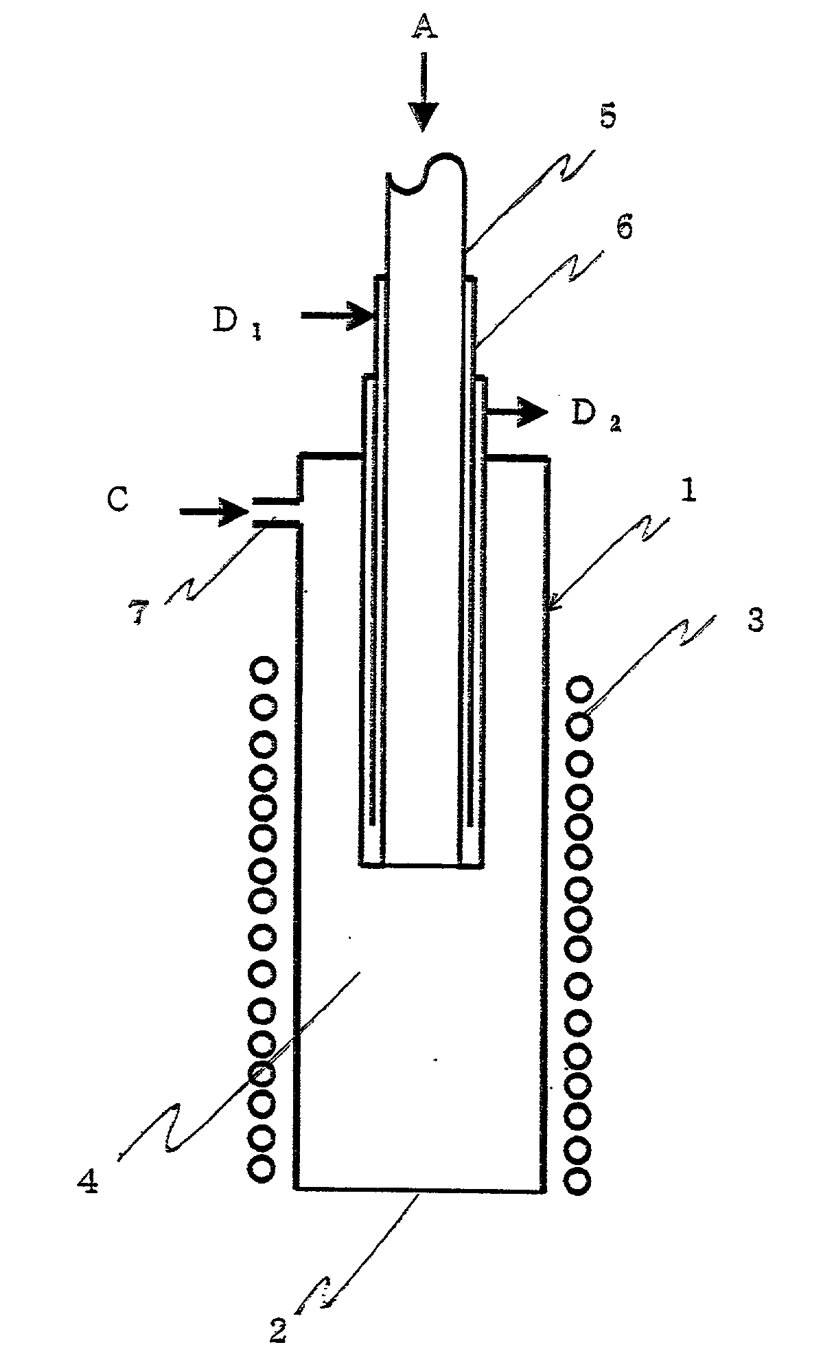 Polycrystalline silicon and process and apparatus for producing the same