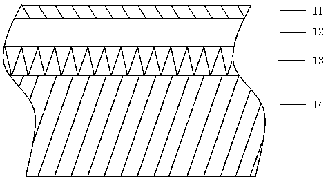 Heat-sensitive recording composite material and production process thereof