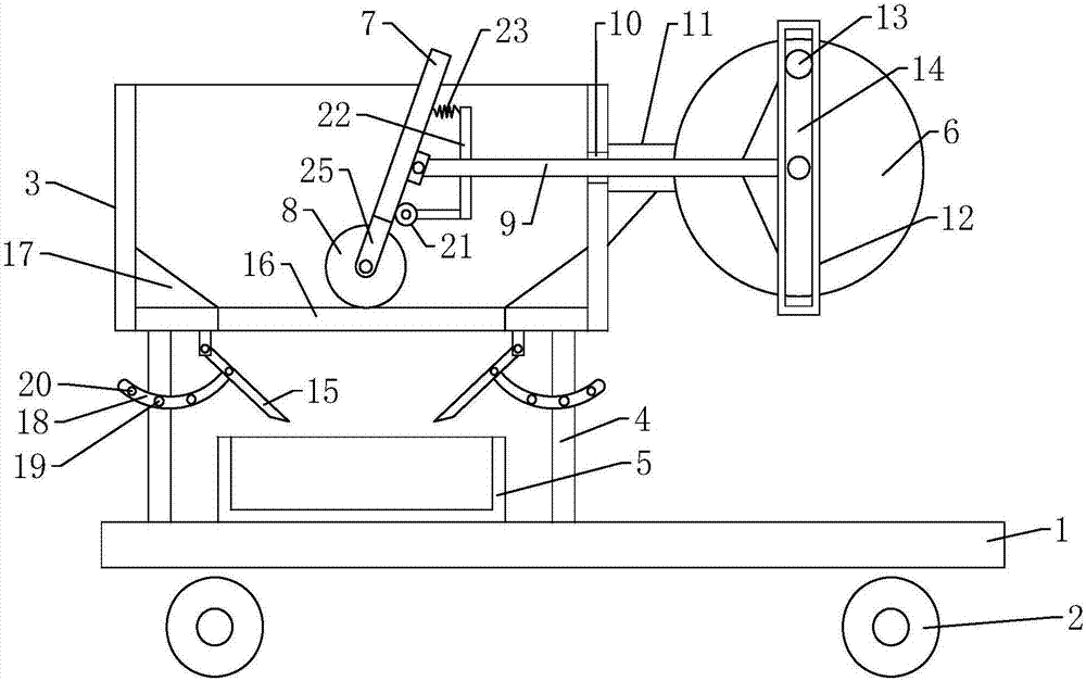 Biomass waste treatment device