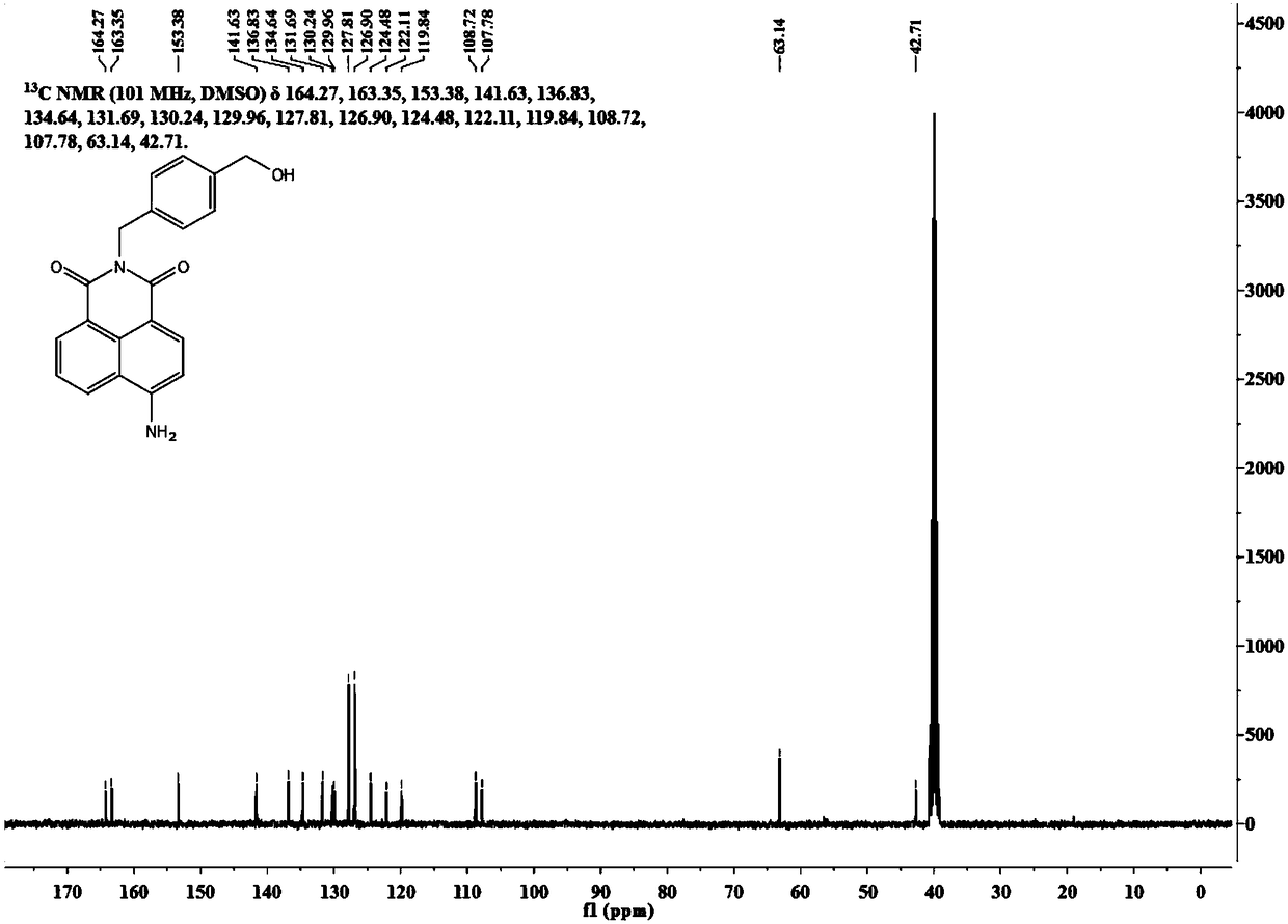 SNAP-tag protein tag fluorescence probe with quick specific marking ability