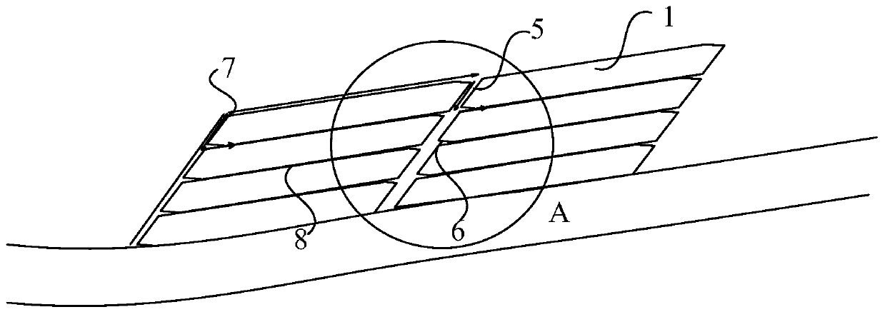 Pultrusion part for wind power blade, perfusion method of wind power blade and wind power blade