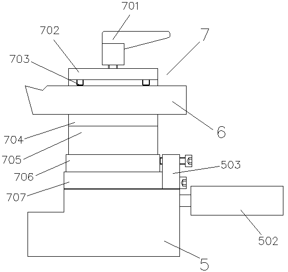 Turning tool feeding device for grinding turning tool