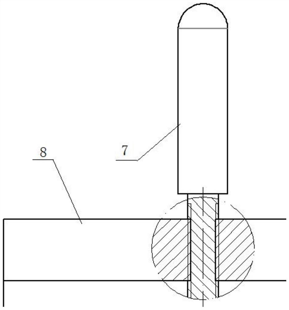 Device and method for enhancing steel-based surface composite structure or steel-based surface repair