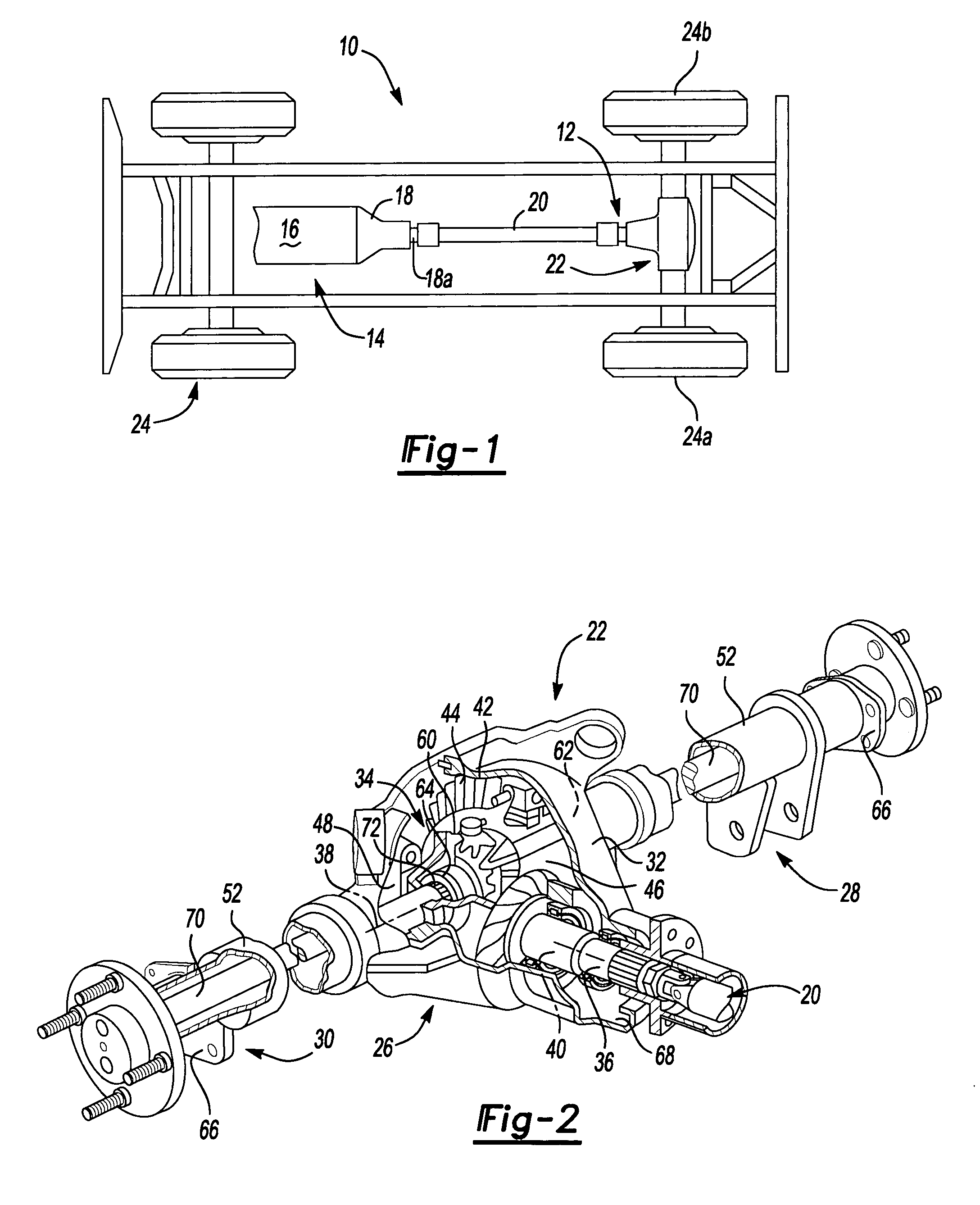 Beam axle with integral sensor mount and target