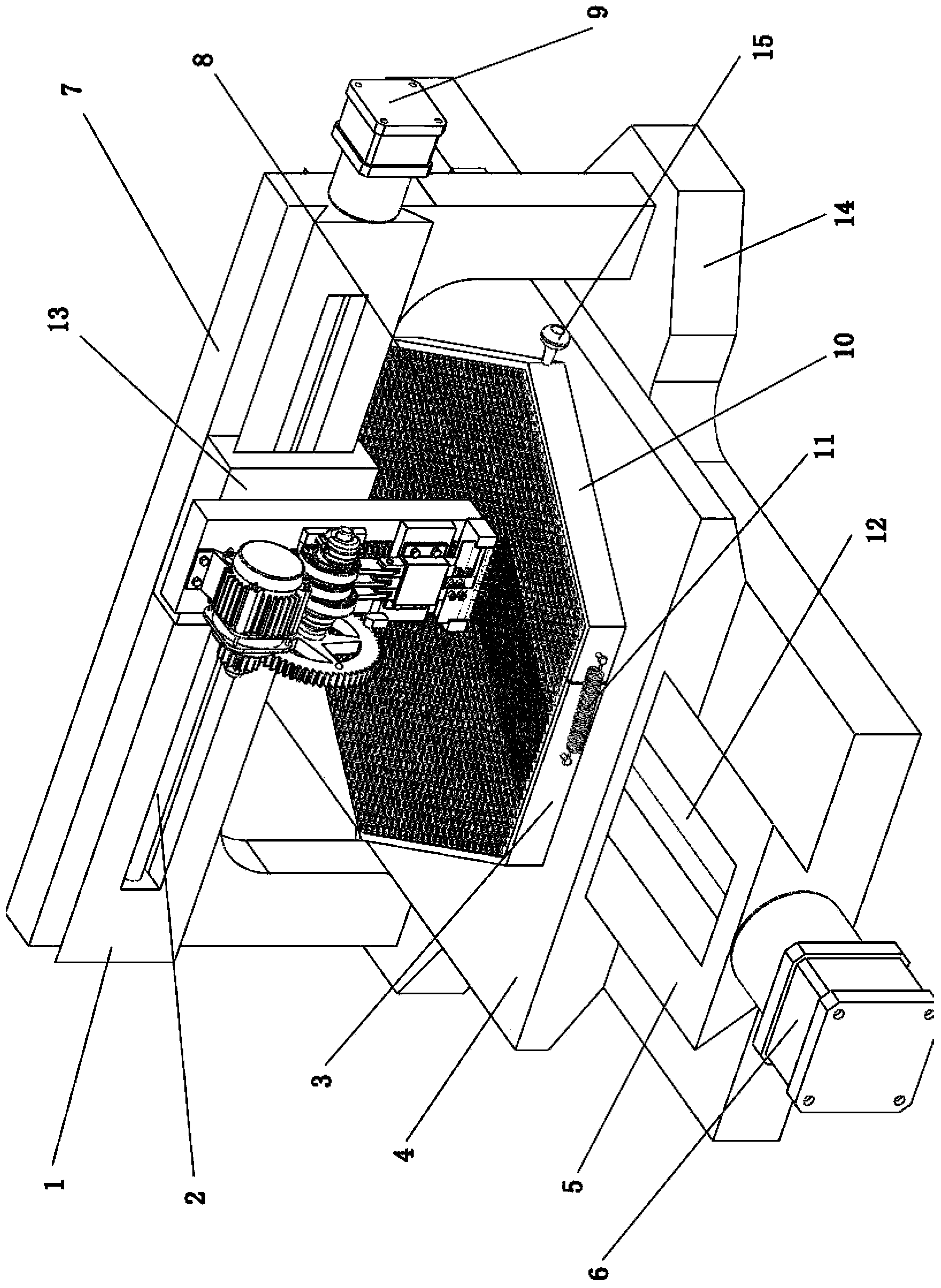 Numerical control firecracker binding and firecracker barrel tail blocking machine