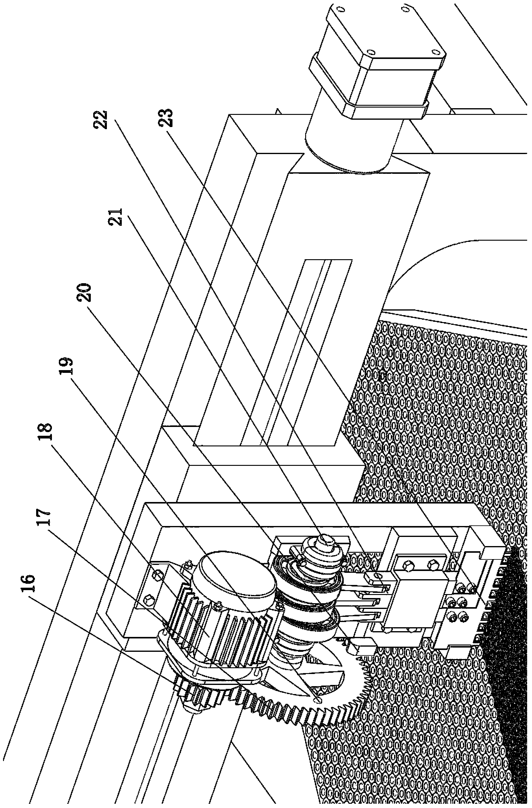 Numerical control firecracker binding and firecracker barrel tail blocking machine