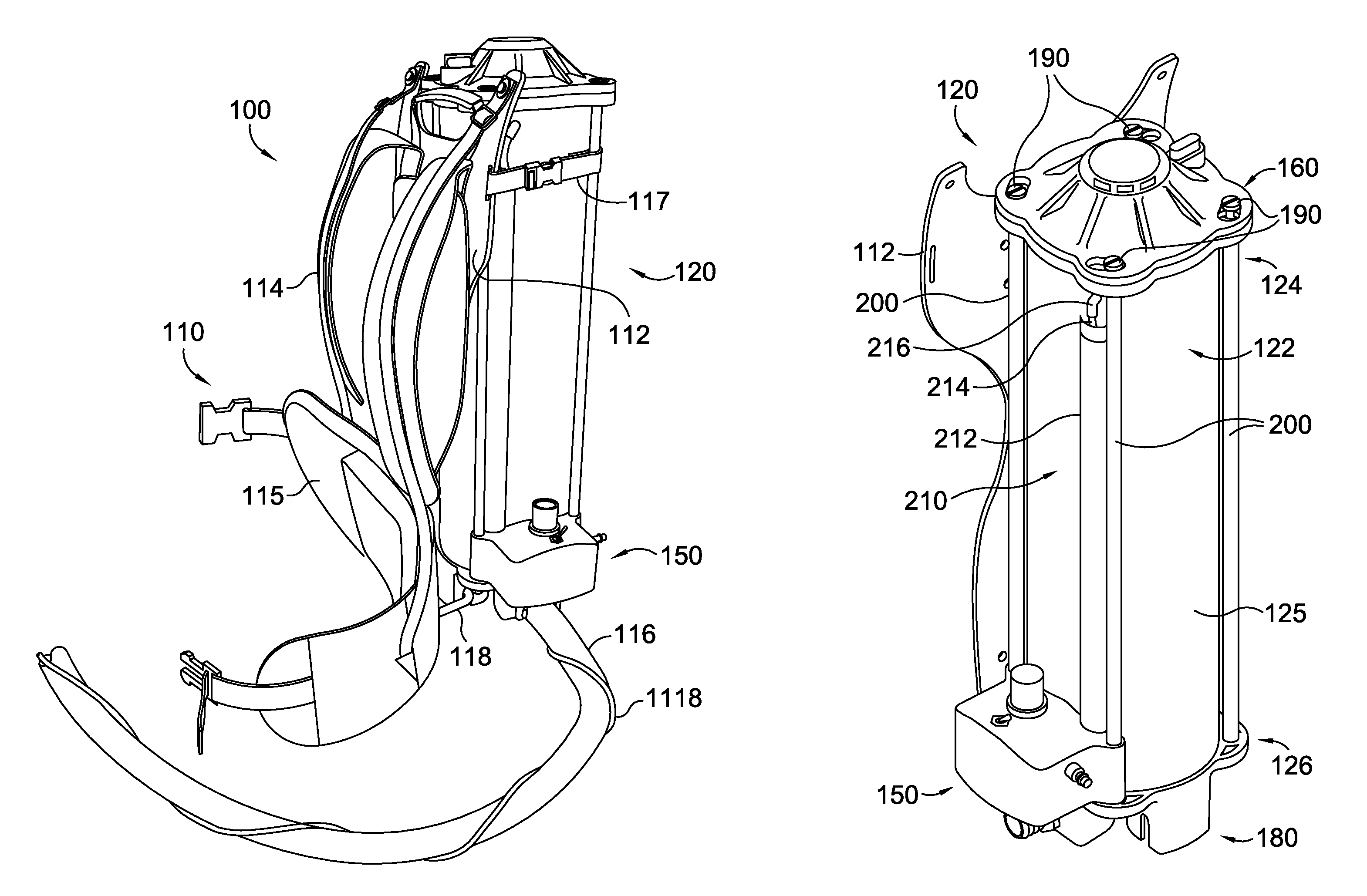 Portable texture-spraying apparatus for uniformly dispersing a viscous material