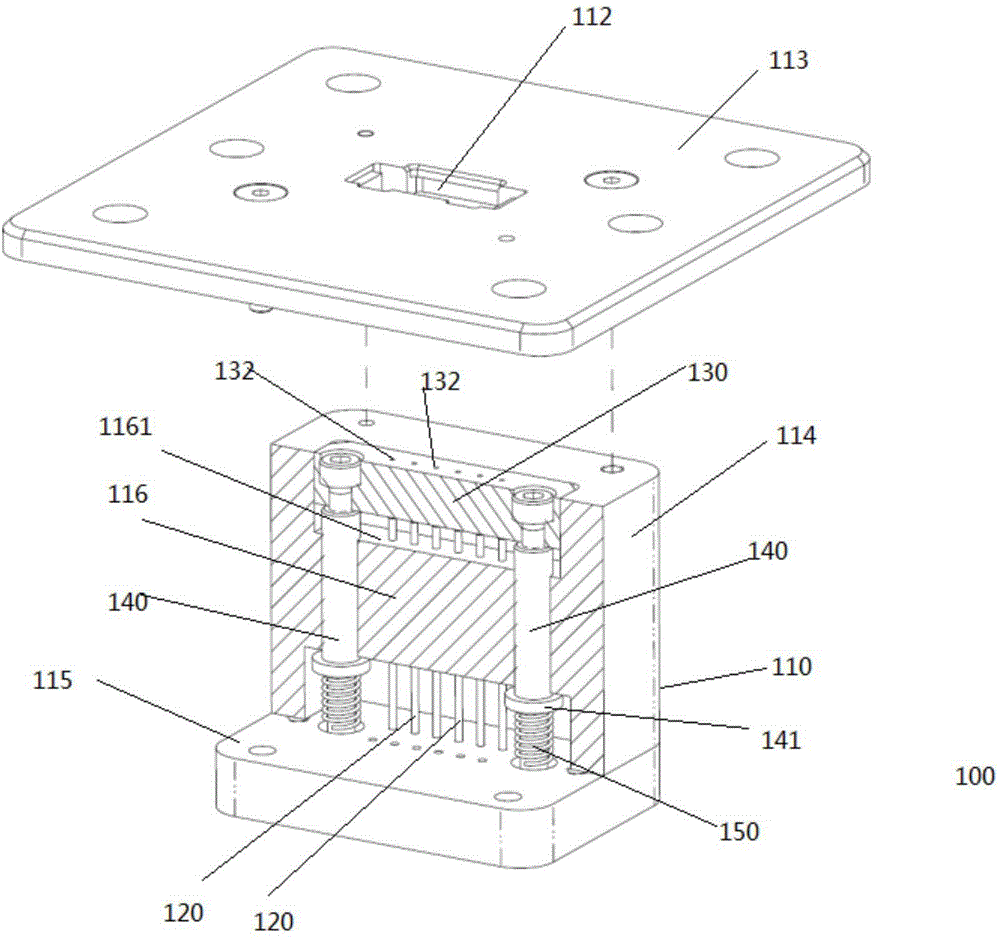 Connector testing socket and connector testing device