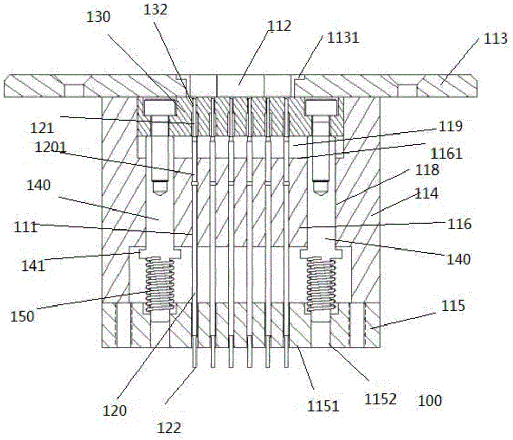 Connector testing socket and connector testing device