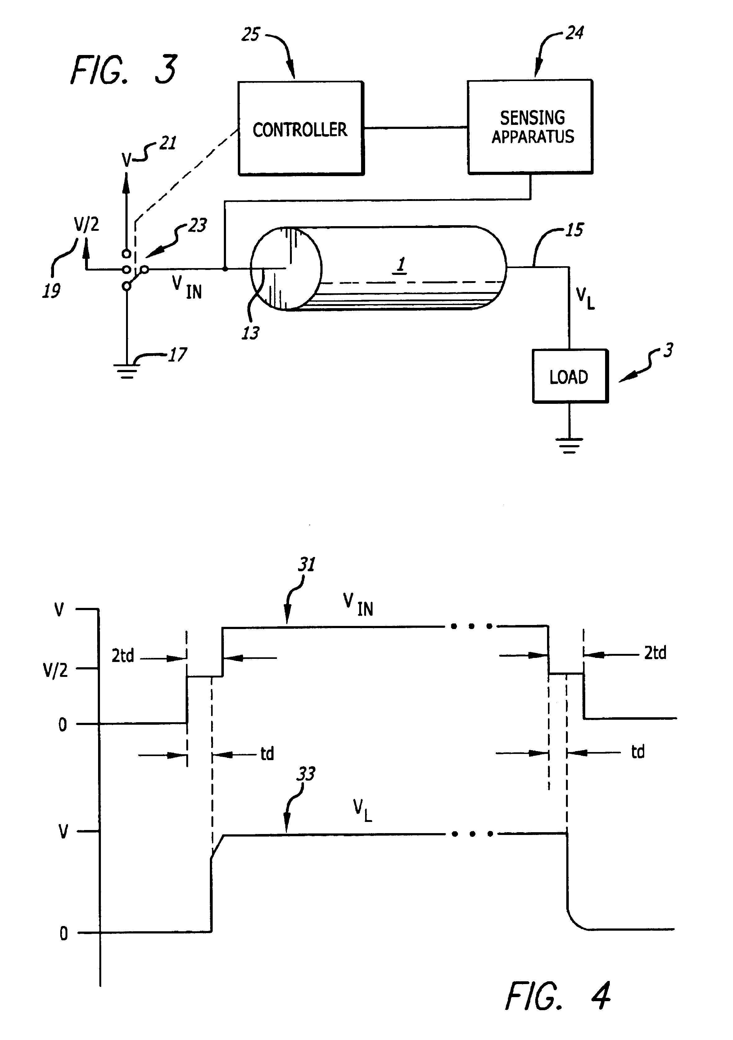 Line reflection reduction with energy-recovery driver