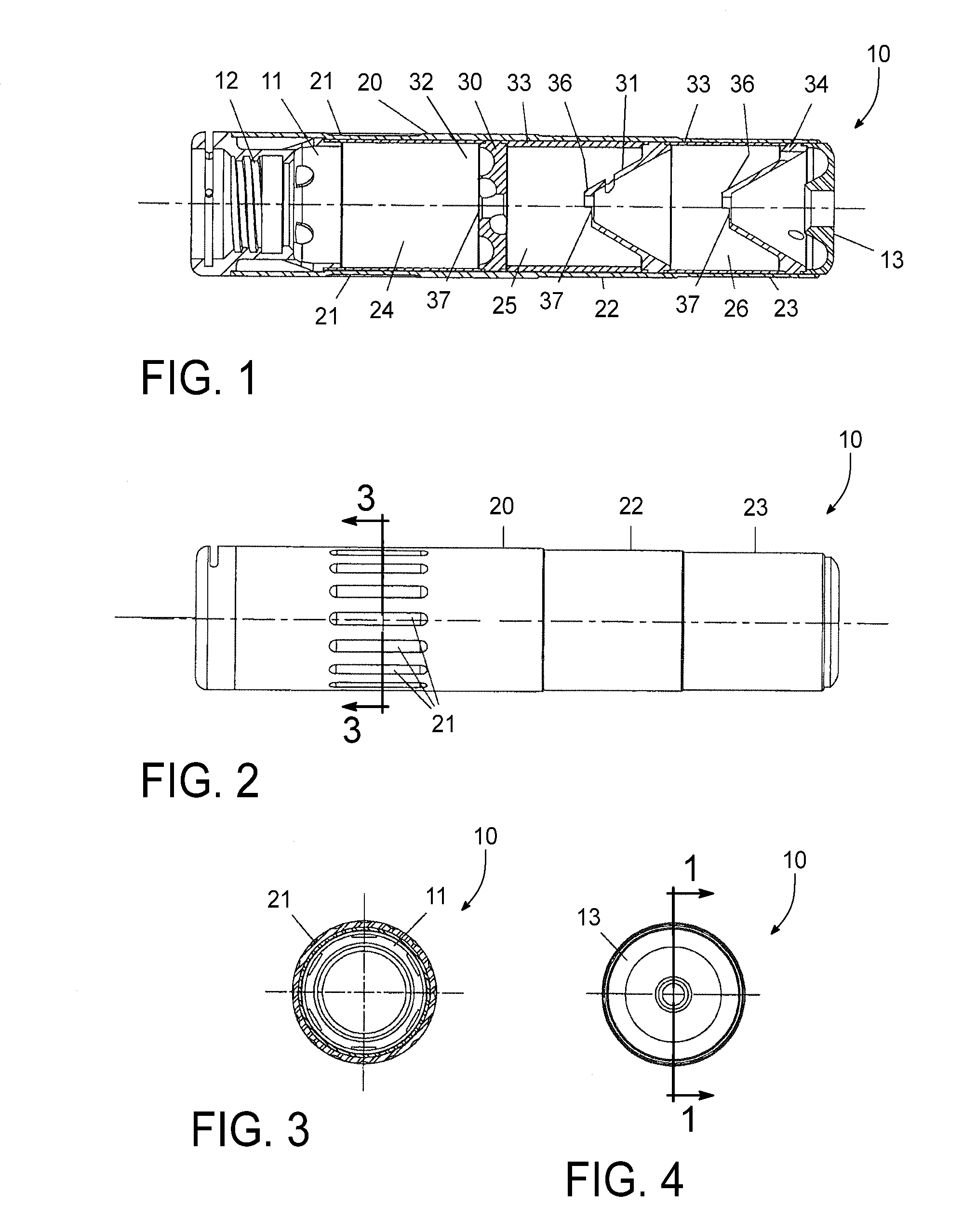 Process to produce a silencer tube with minimal wall thickness