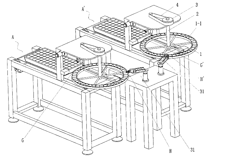 Vision based matching mechanism of fruit and vegetable grafting machine for seedling to be grafted