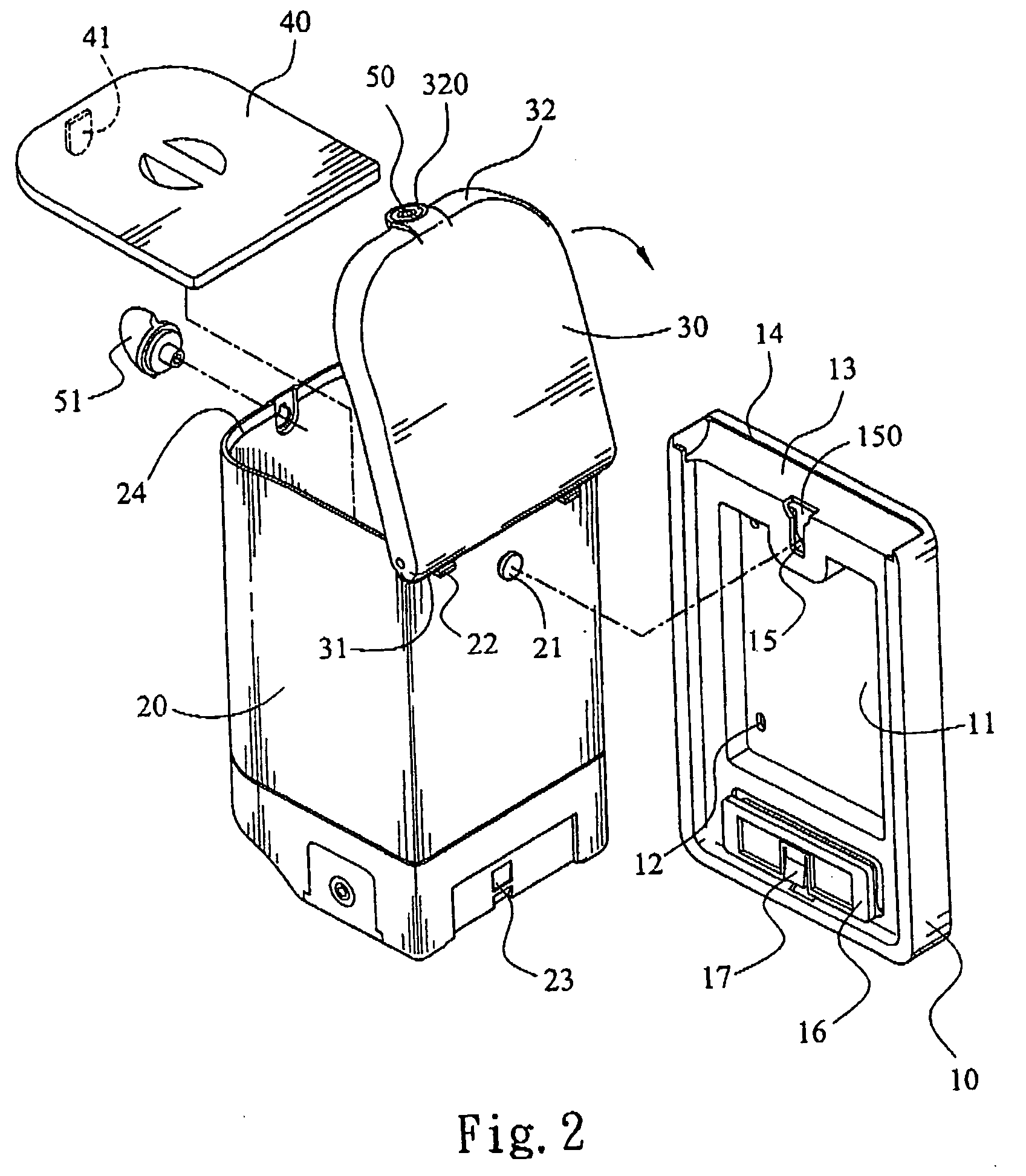 Liquid soap dispenser