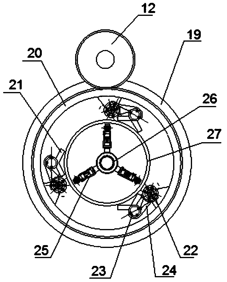 Pipeline part transportation and processing integrated device for building engineering