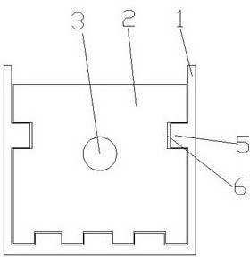 Wave-type sandstone grinding device for washing machine motor end cover