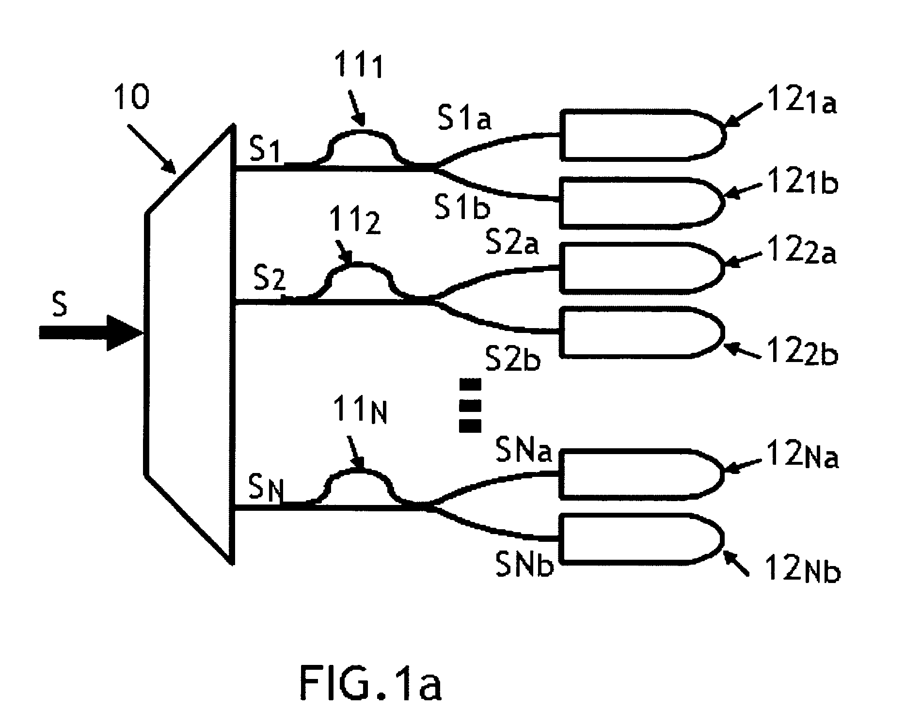 System and method for demultiplexing optical multi-wavelength signals