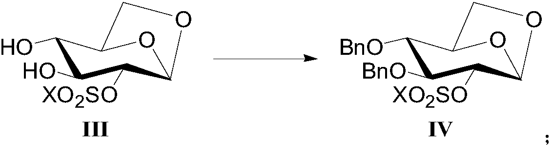 Preparation method of fondaparinux sodium monosaccharide intermediate