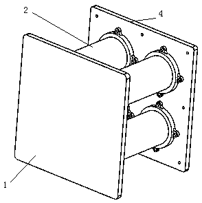 An energy-absorbing device based on necking plastic deformation