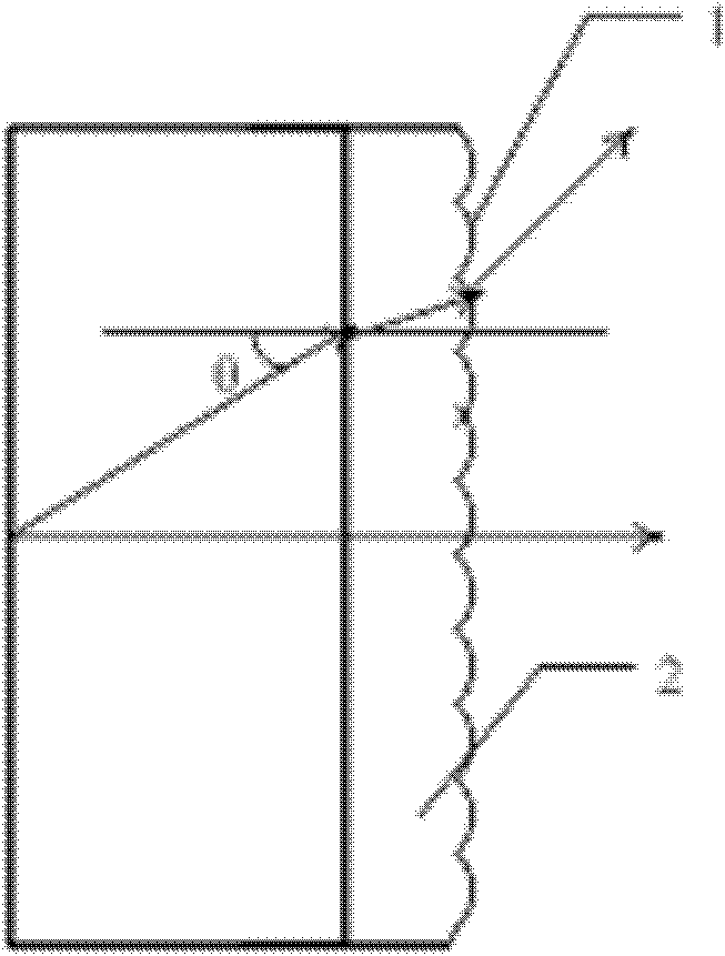 Light emergency interface of LED (light emitting diode) chip and preparation method thereof