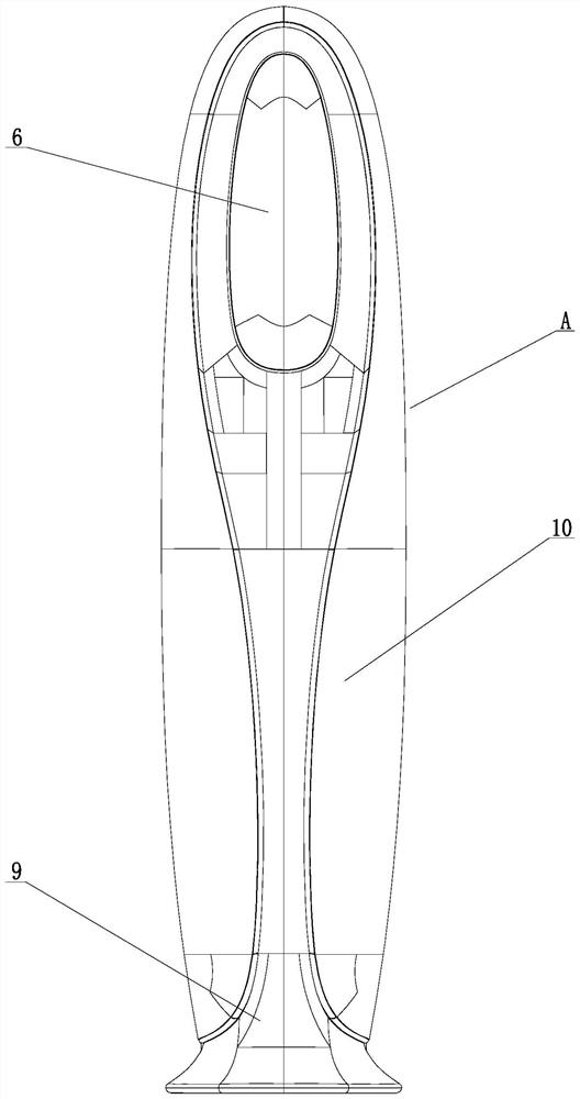 Air duct system of air conditioner