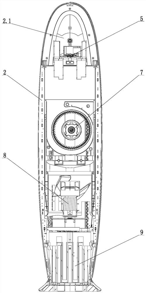 Air duct system of air conditioner