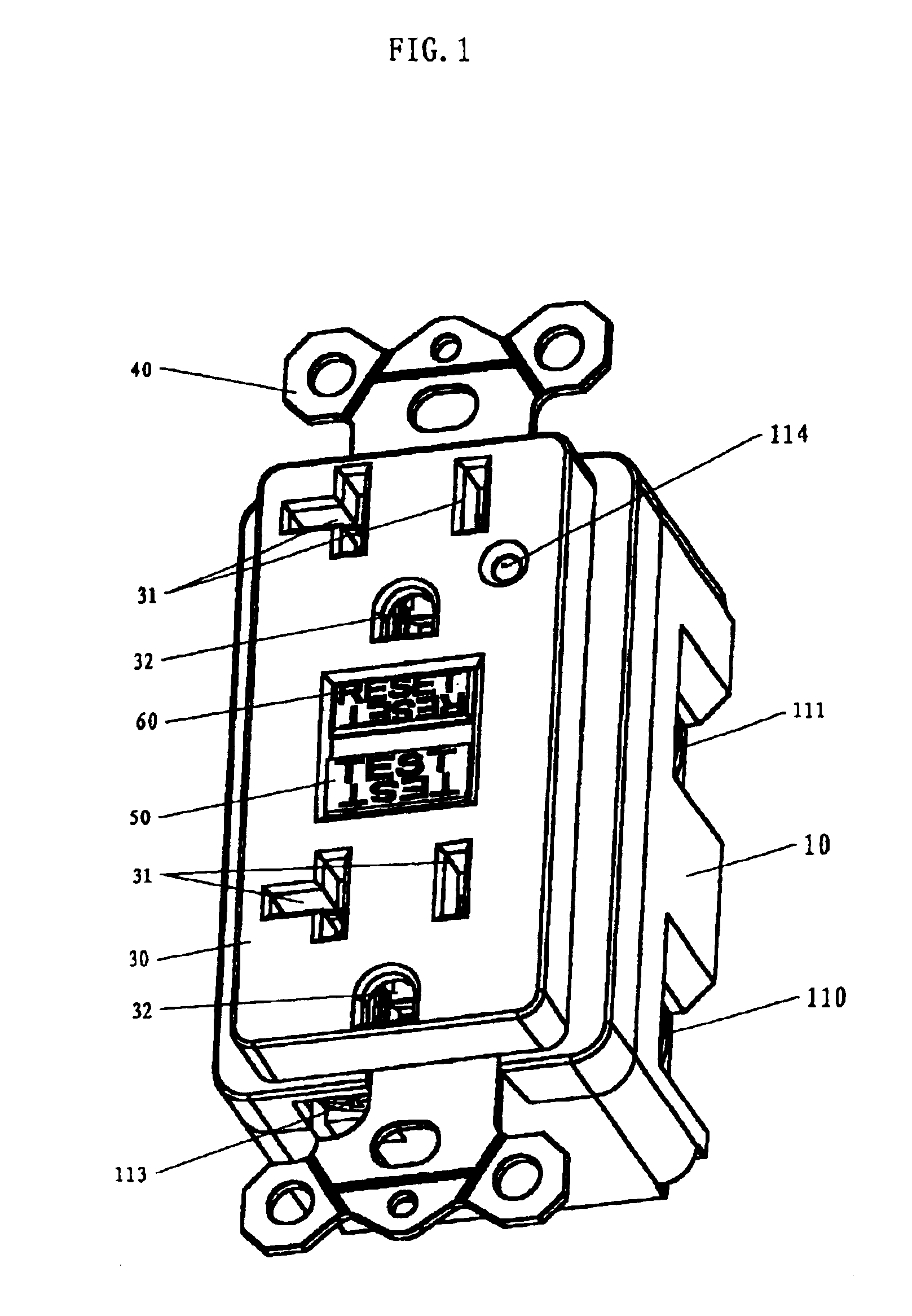 Ground fault circuit interrupter with reverse wiring protection