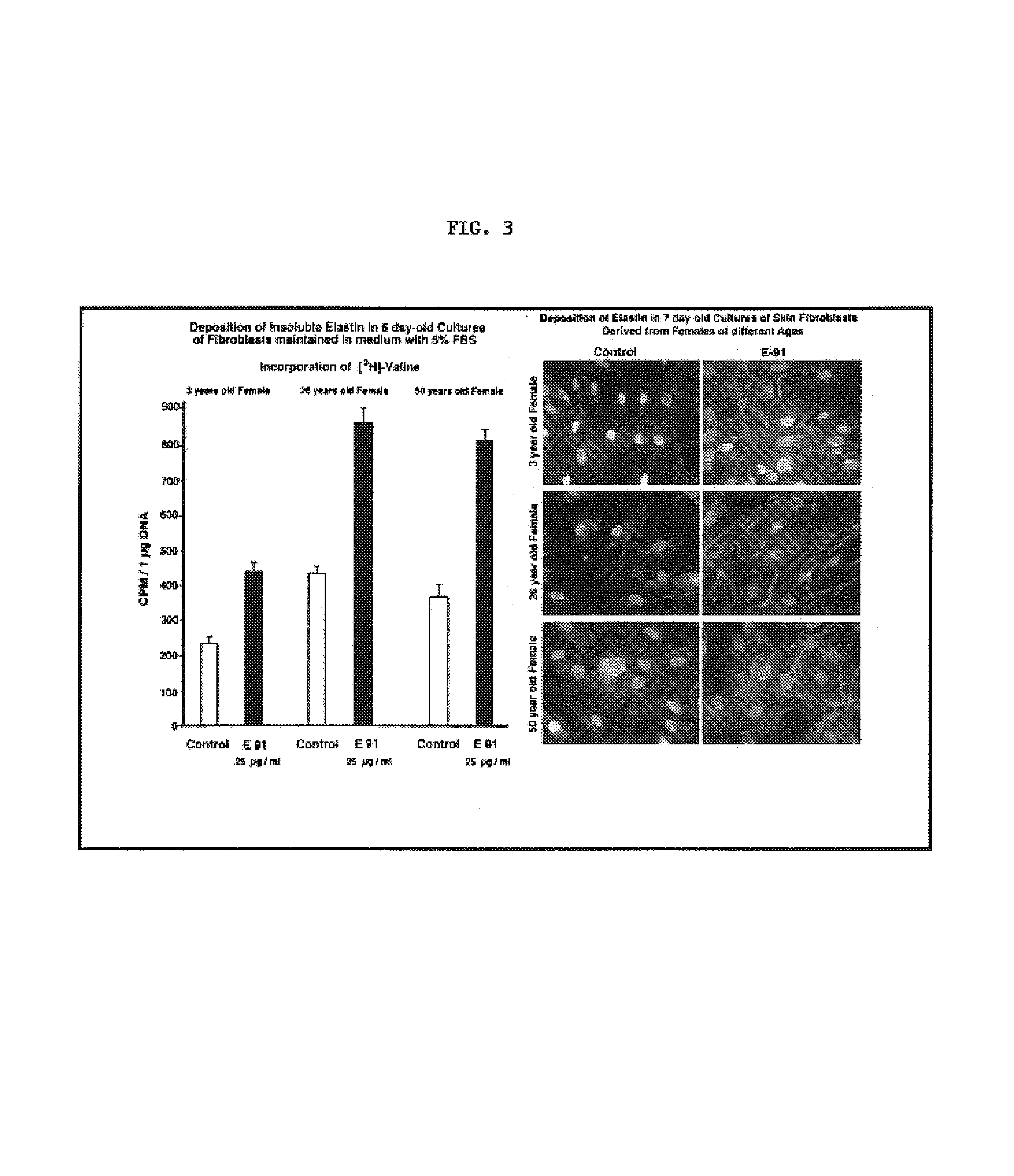 Elastin digest compositions and methods utilizing same