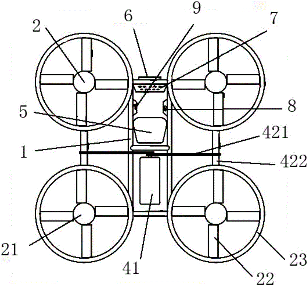 Multi-axis manned aircraft