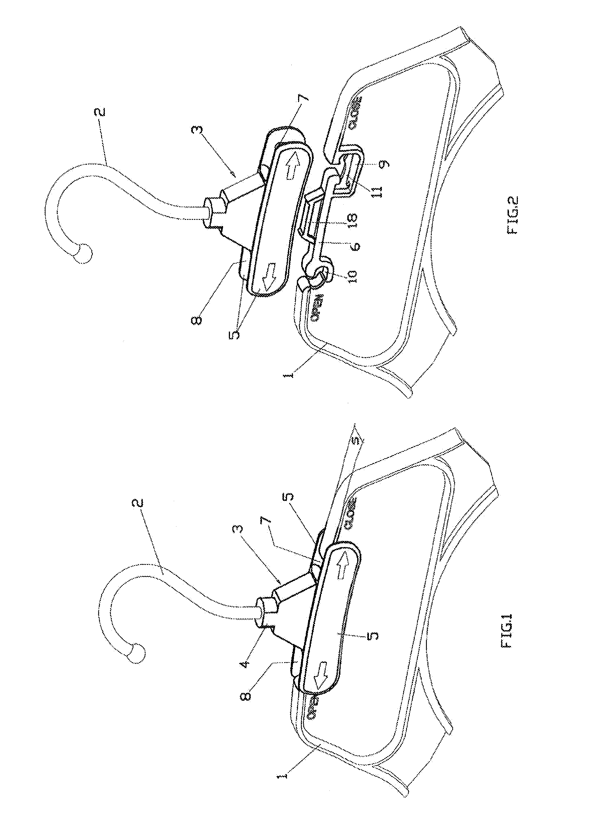 Hanger with foldable/removable hook