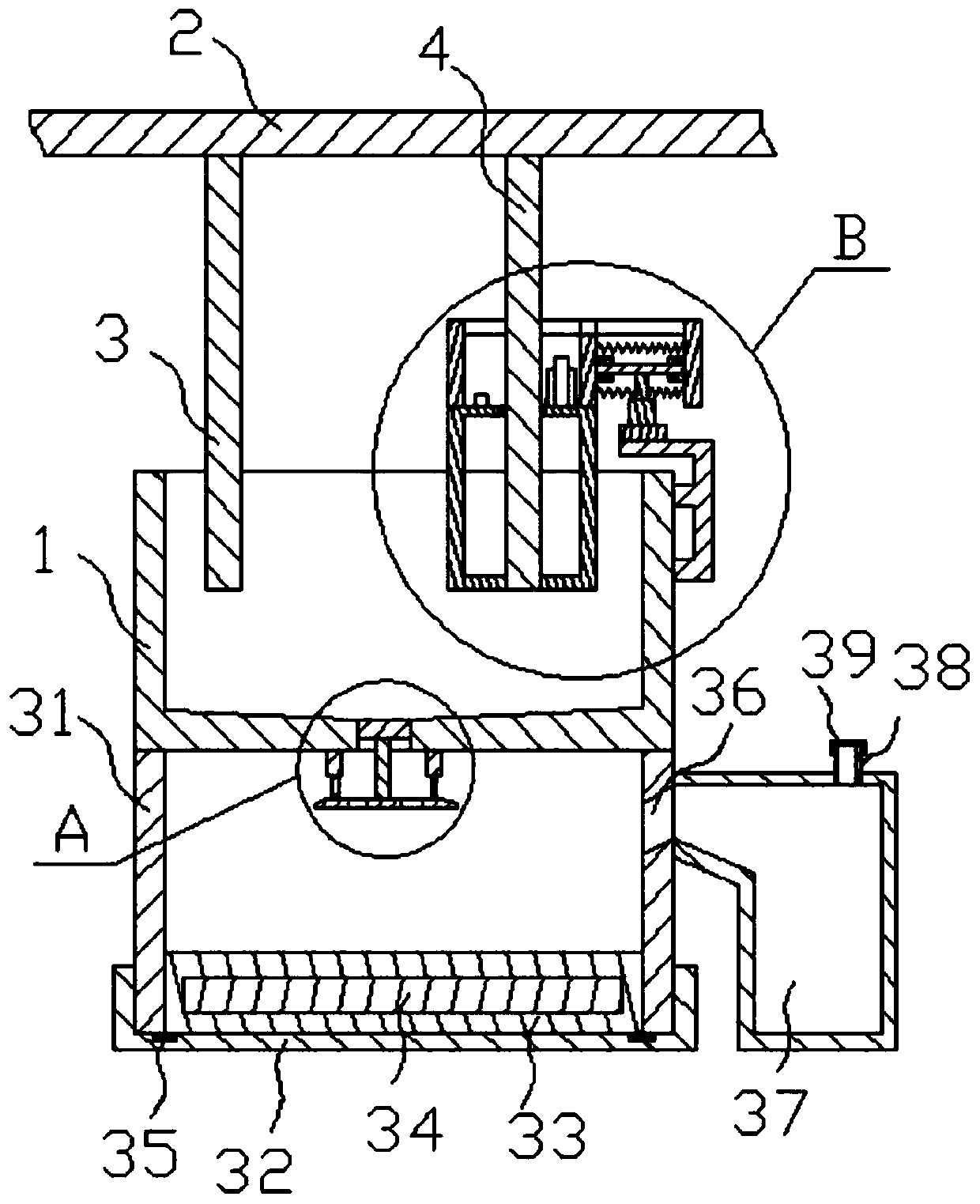 An electrolytic preparation device capable of collecting metal powder