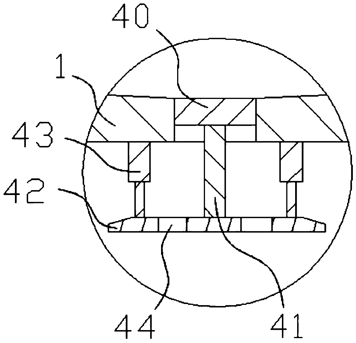 An electrolytic preparation device capable of collecting metal powder