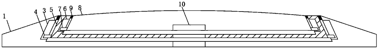 Raw material fireproof storage device for plastic component machining