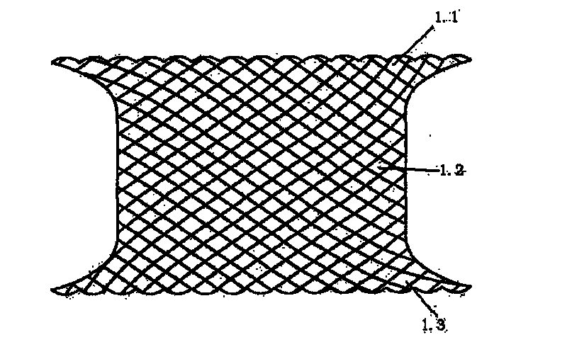 Atrioventricular valve bracket of artificial valve of dual discal straps