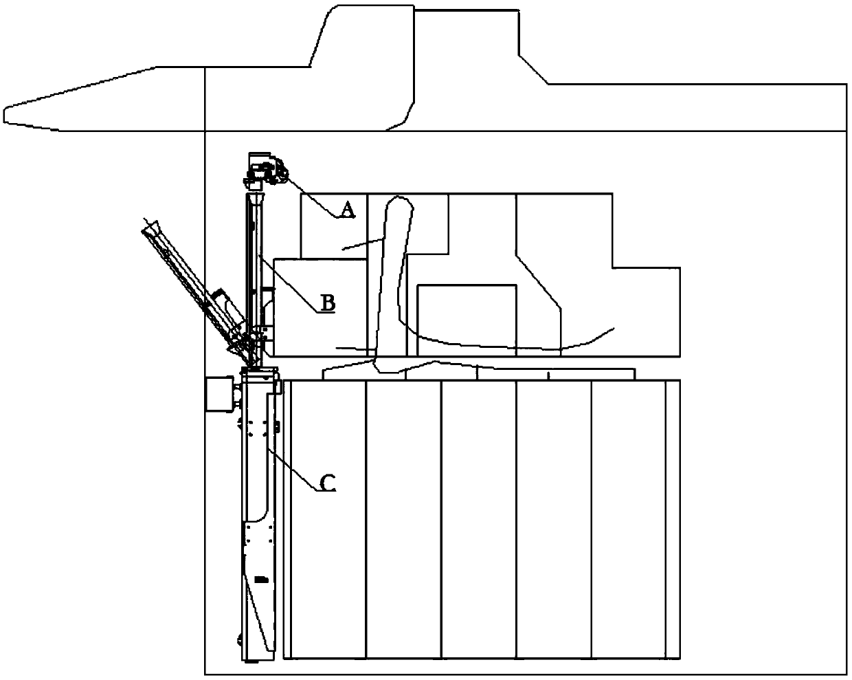 Anti-theft envelope cash loading device