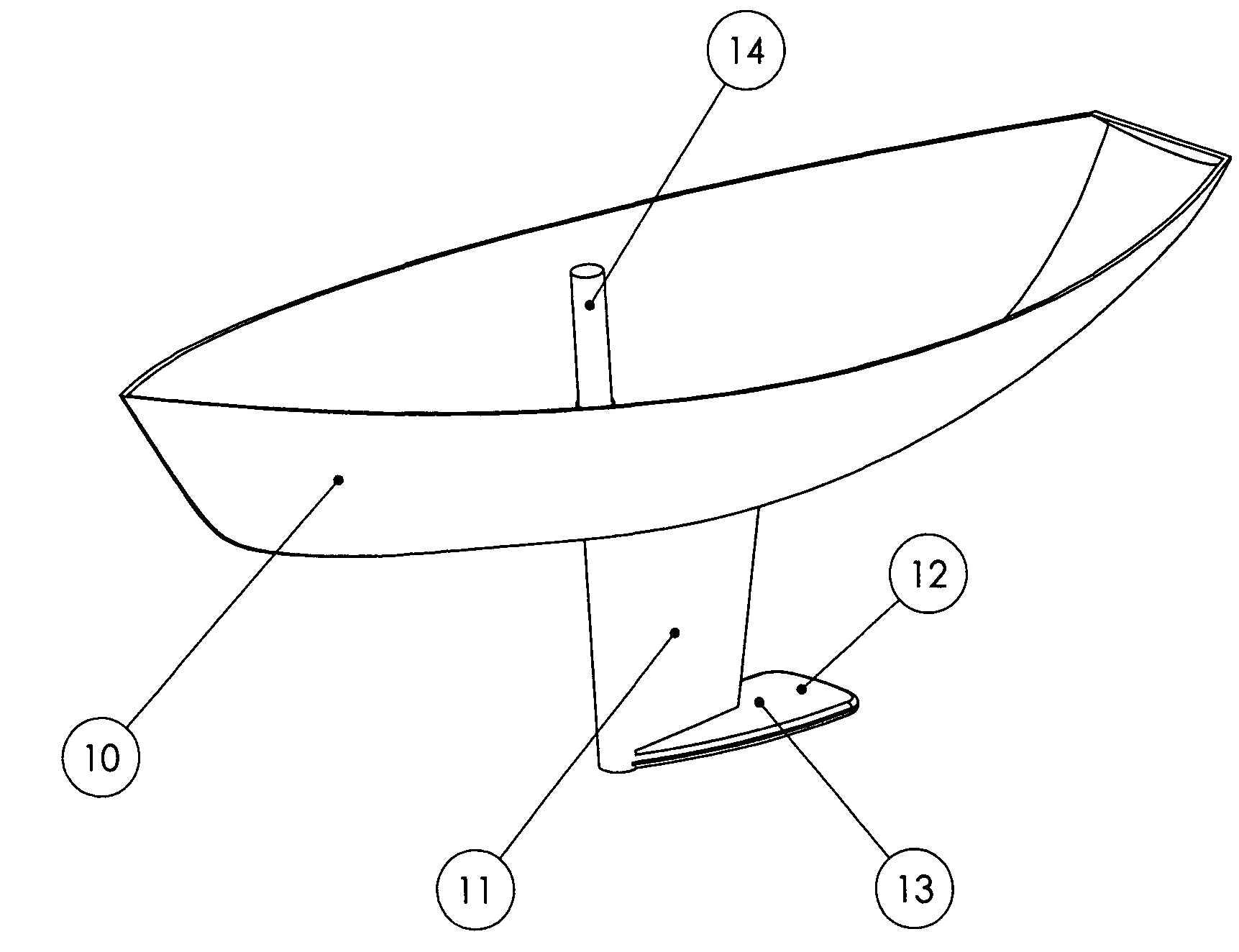 Movable ballast in a sailing vessel